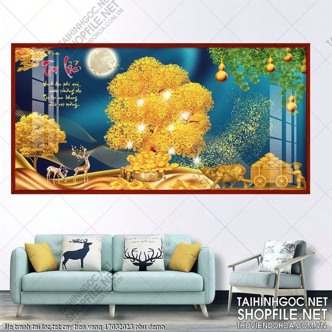 file tranh tai loc tet cay tien vang 17032023 phu